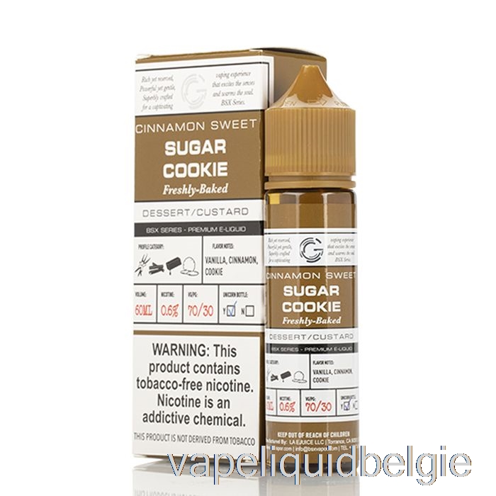 Vape Smaken Suikerkoekjes - Bsx-serie - 60ml 0mg